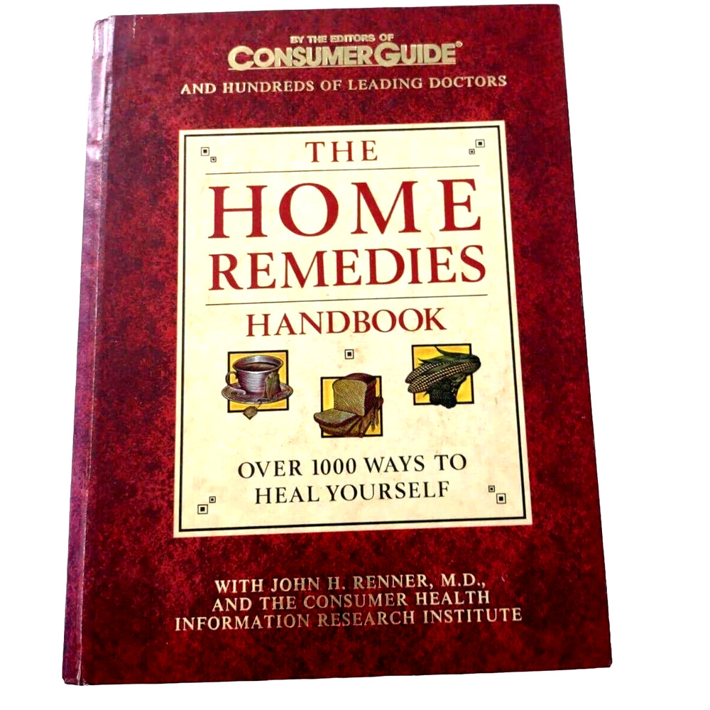 Vntg The Home Remedies Handbook Hardcover Consumer Guide Medical Collectors